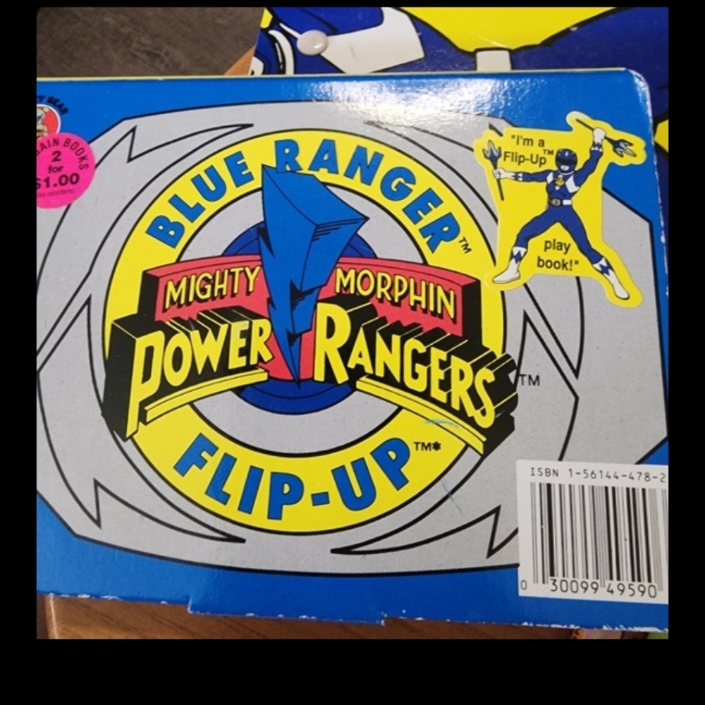 Vintage Power Ranger Set